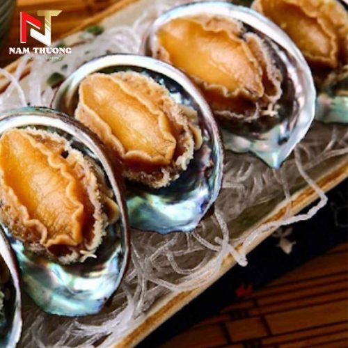Món bào ngư hấp bia từ bào ngư size 14