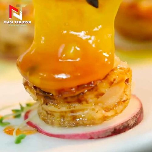 Cồi sò điệp sốt chanh dây