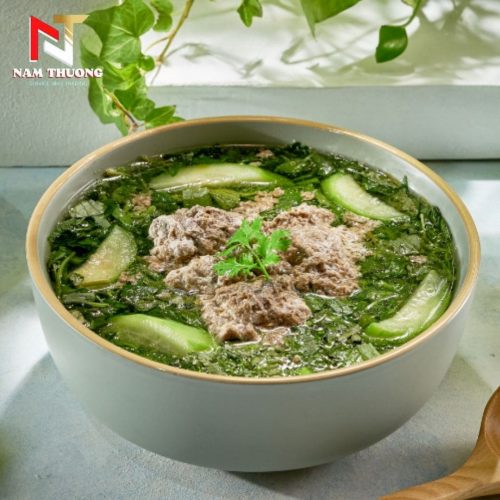 Món canh cua rau đay từ Cua xay Đại Việt