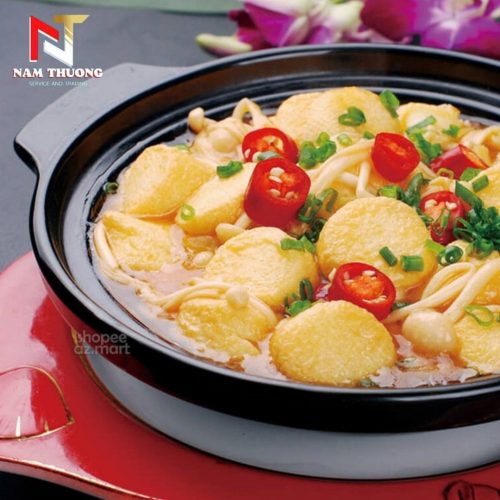 Đậu hủ phô mai nấu lẩu