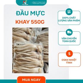 Đầu mực khay 550g tại Nam Thương