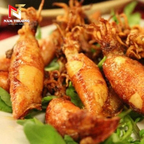 Chế biến món ăn từ Mực ghim 9-12B Phan Thiết