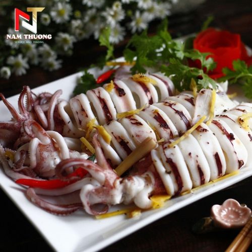 Món ăn chế biến từ Mực lá size 700-1000g