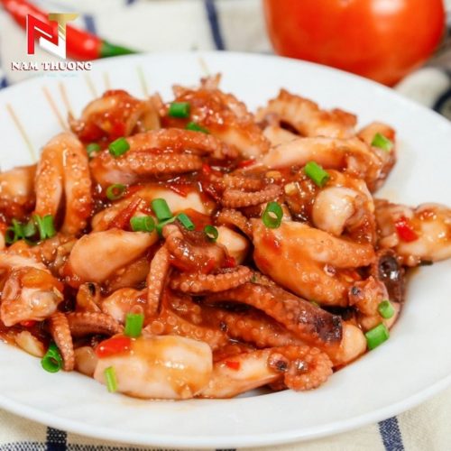 Món ăn chế biến từ râu tuộc size 3-4