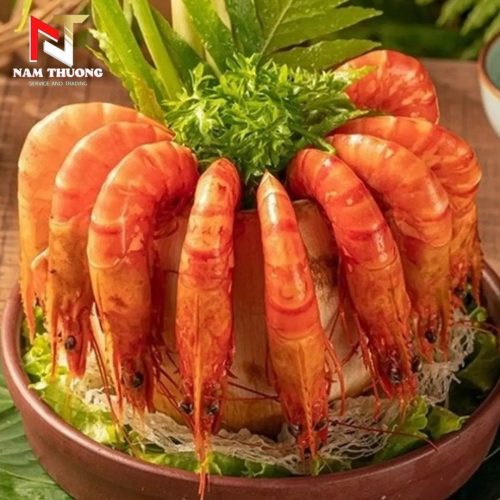 Món tôm hấp sả