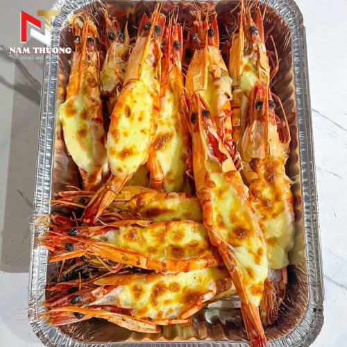 Tôm sú nướng phô mai