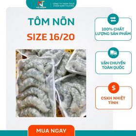 TÔM NÕN SIZE 16/20 tại Nam Thương