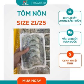 Tôm nõn size 21/25 tại Nam Thương