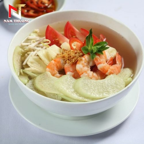 Món canh chua tôm nõn