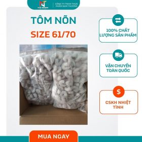 Tôm nõn size 61/70 tại Nam Thương