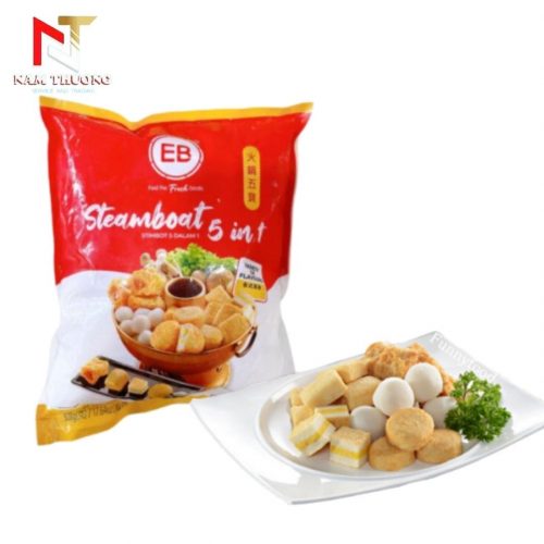 Viên hải sản 5 trong 1 tiện lợi trong 1 gói
