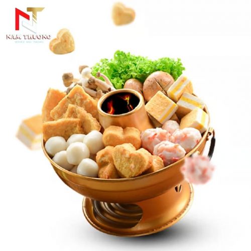 Viên hải sản 5 trong 1 nấu lẩu