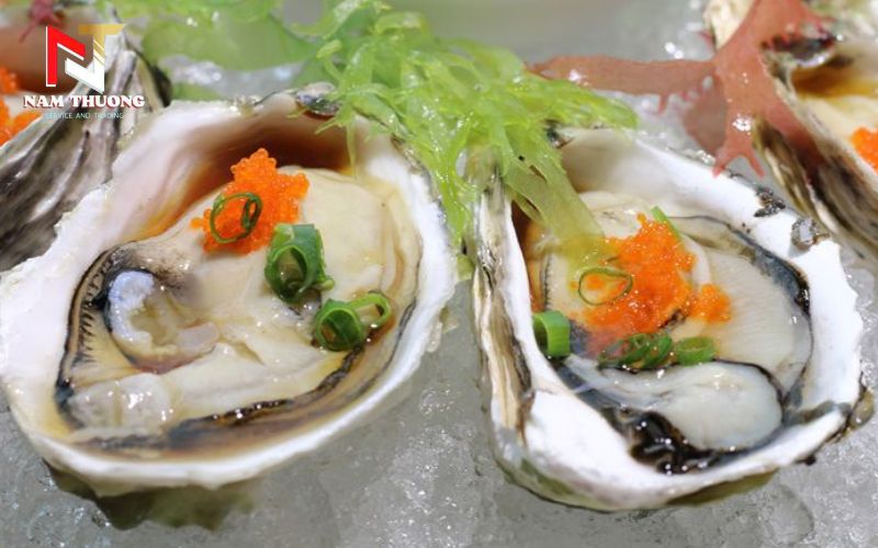 chế biến hàu Nhật