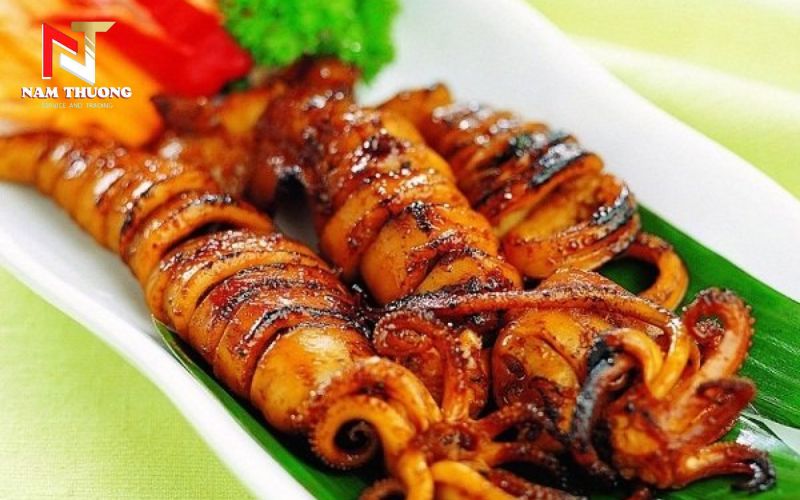 Mực chiên nước mắm